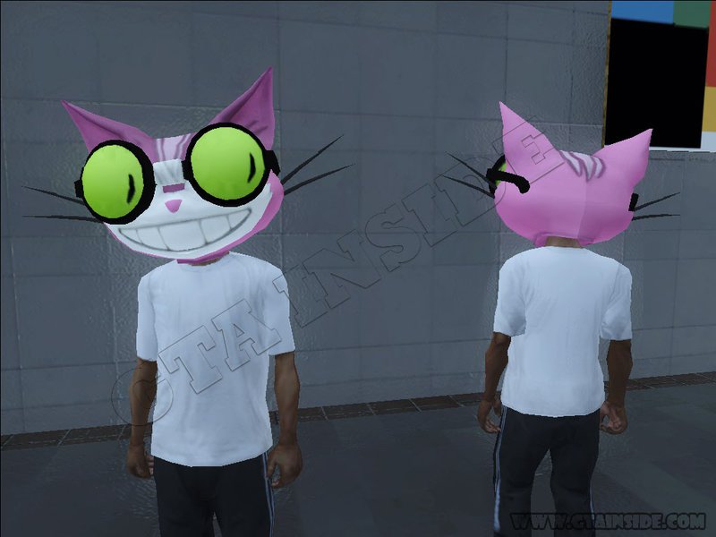 GTA San Andreas Professor Genki Mask From Saints Row The Third